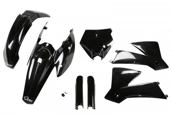 Full Kit Plastiche nero per Ktm SX 250 (2004) - SX 125 (2004) - SX 450 (2004)